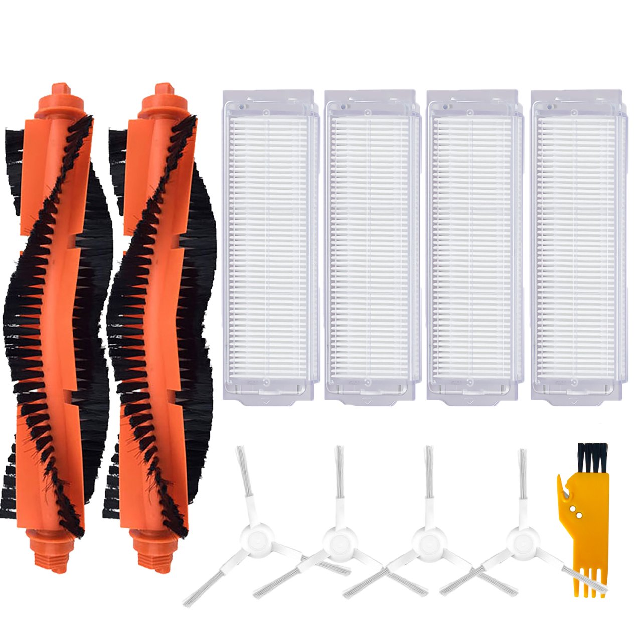 Xiaomi Mop Pro (STYTJ02YM) Uyumlu Beyaz Filtre Seti - Megaset