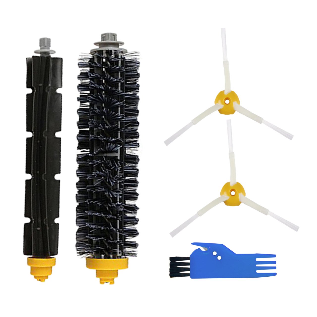 i-Robot Roomba 605 606 Uyumlu 4 Parça Yedek Filtre Fırça Seti