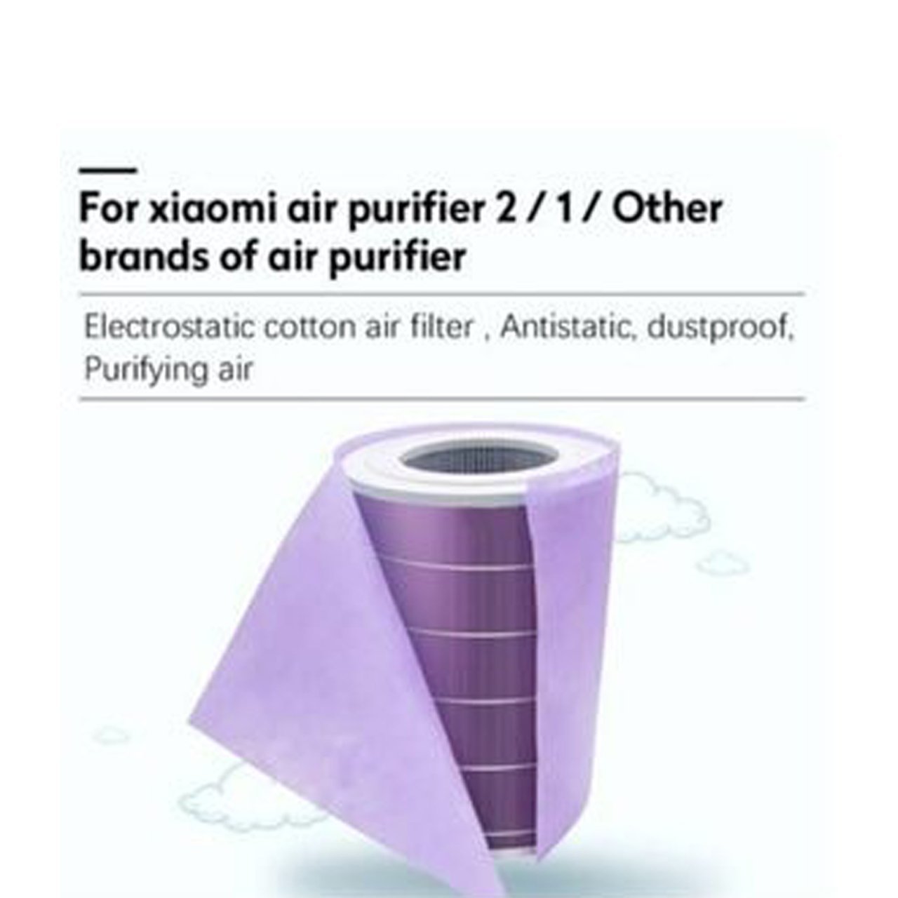 Xiaomi Air Purifier Pro/2/2S/2H/3H için Toz Tutucu Filtre 10 Adet