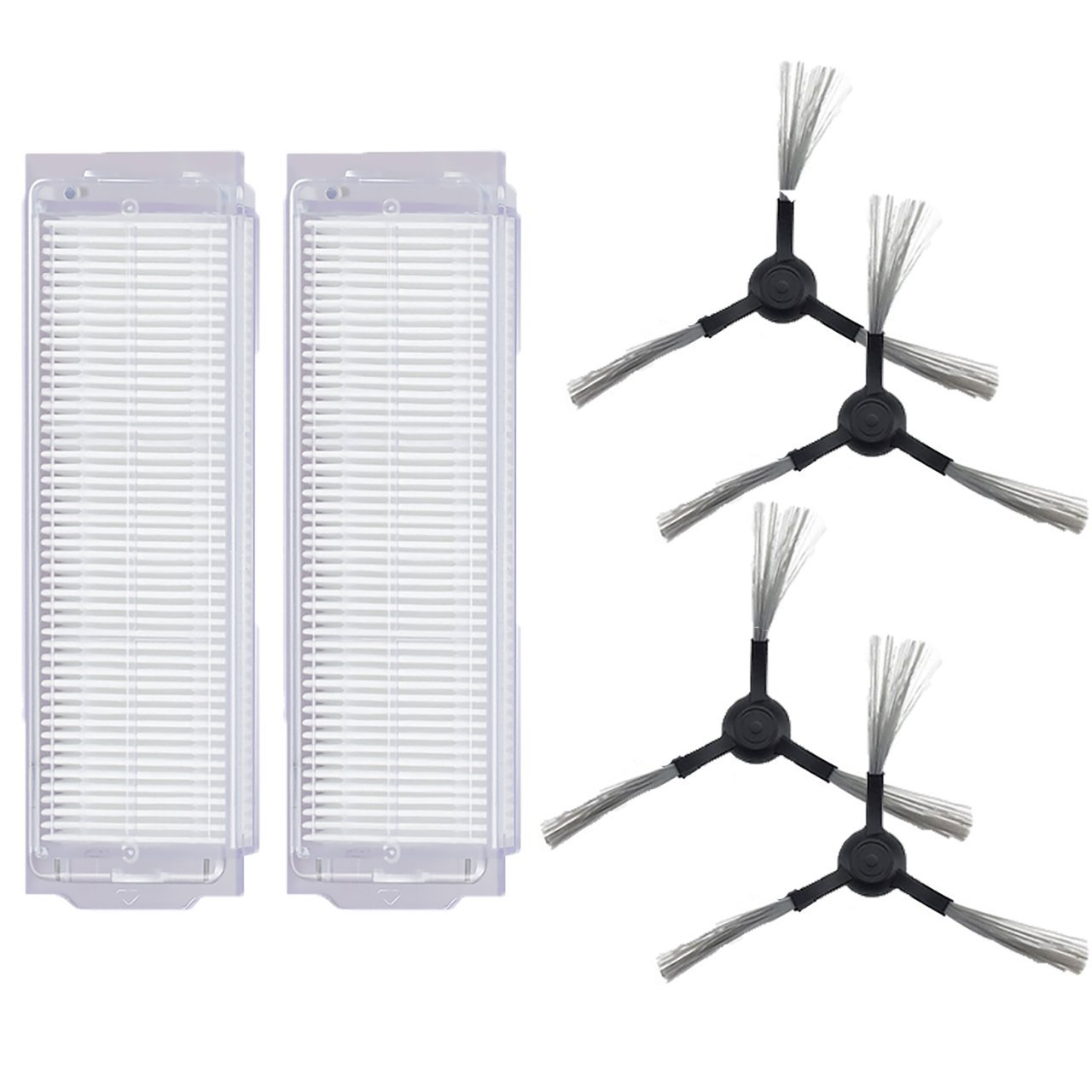Xiaomi Mop Pro (STYTJ02YM) Uyumlu 6 Parça Yedek Filtre Fırça Seti