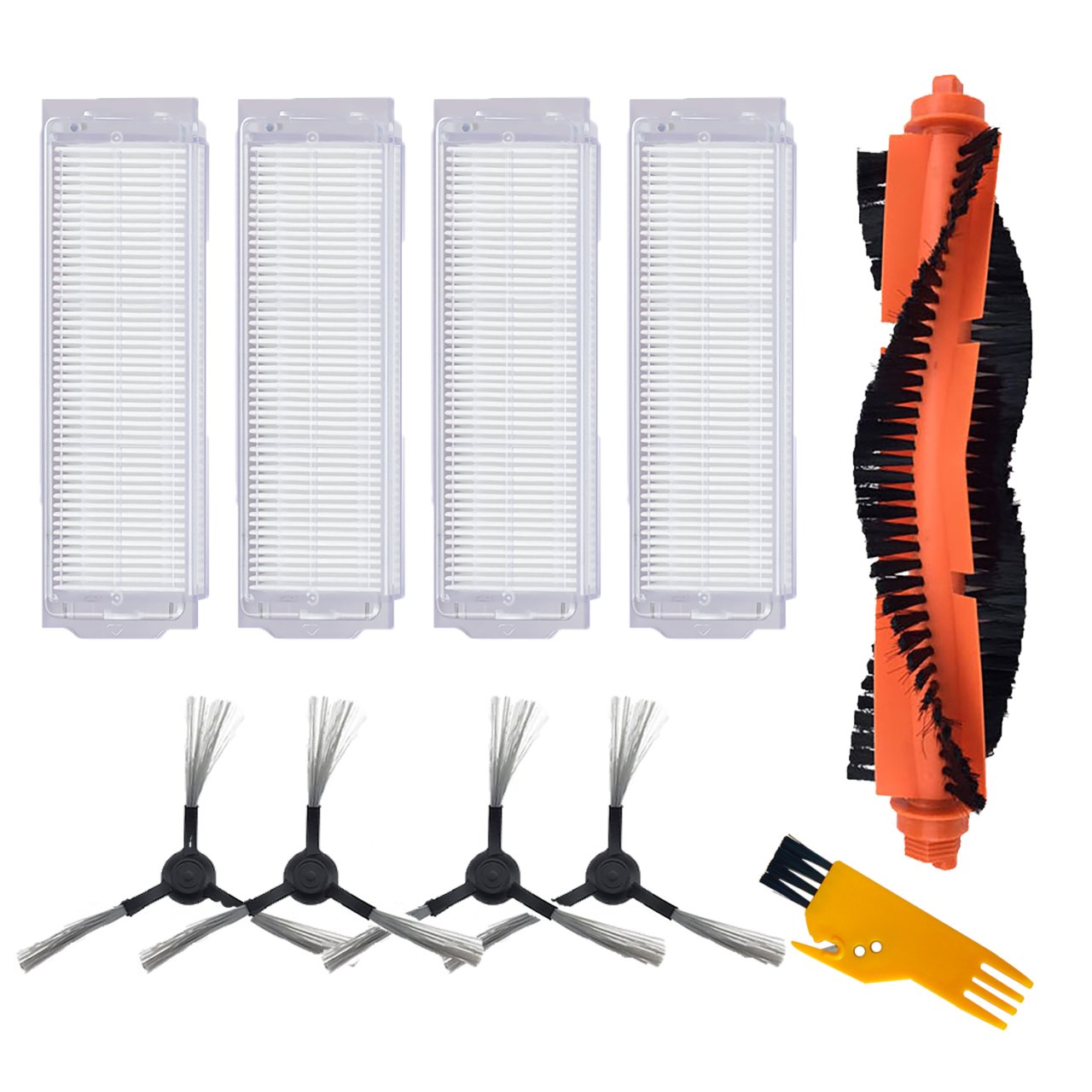 Viomi V2 (STYTJ02YM) Uyumlu 10 Parça Yedek Filtre Fırça Seti