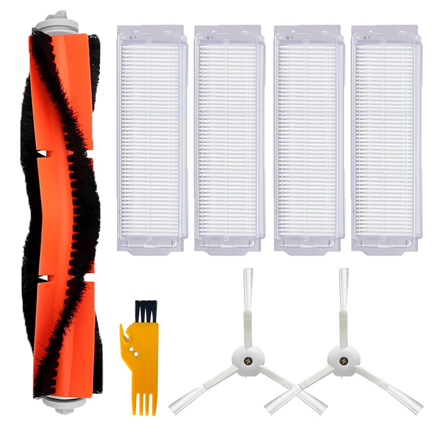 Xiaomi Vacuum Mop 2 Pro (MJST1SHW) Uyumlu 8 Parça Filtre Fırça Seti