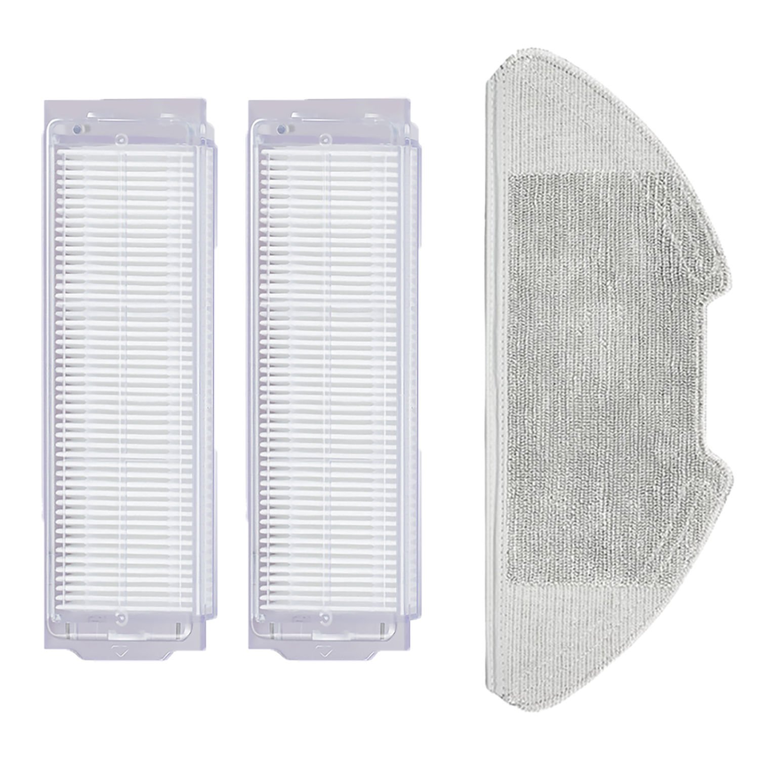 Xiaomi Vacuum Mop 2 (MJST1S) Uyumlu 3 Parça Filtre Fırça Seti