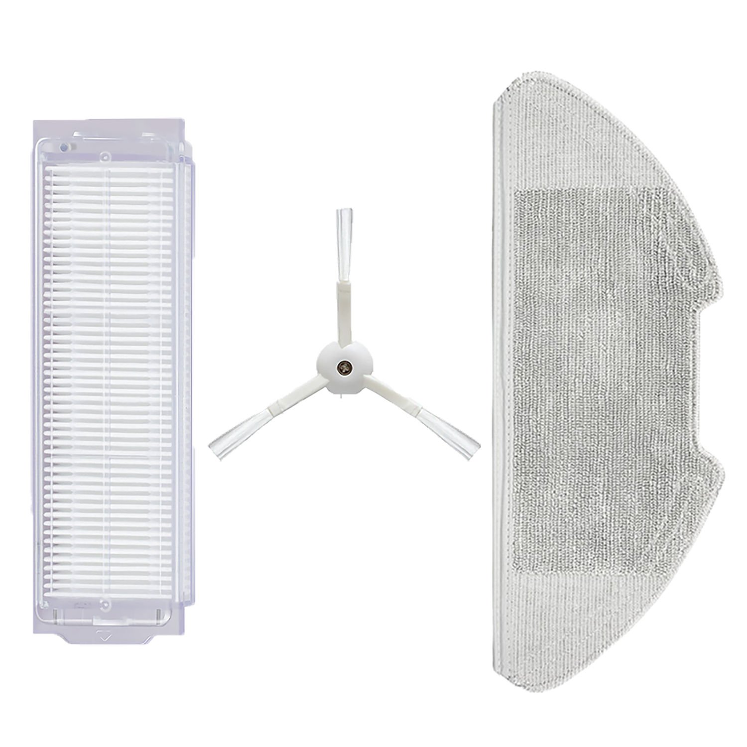 Xiaomi Vacuum Mop 2 Lite (MJSTL) Uyumlu 3 Parça Filtre Fırça Seti