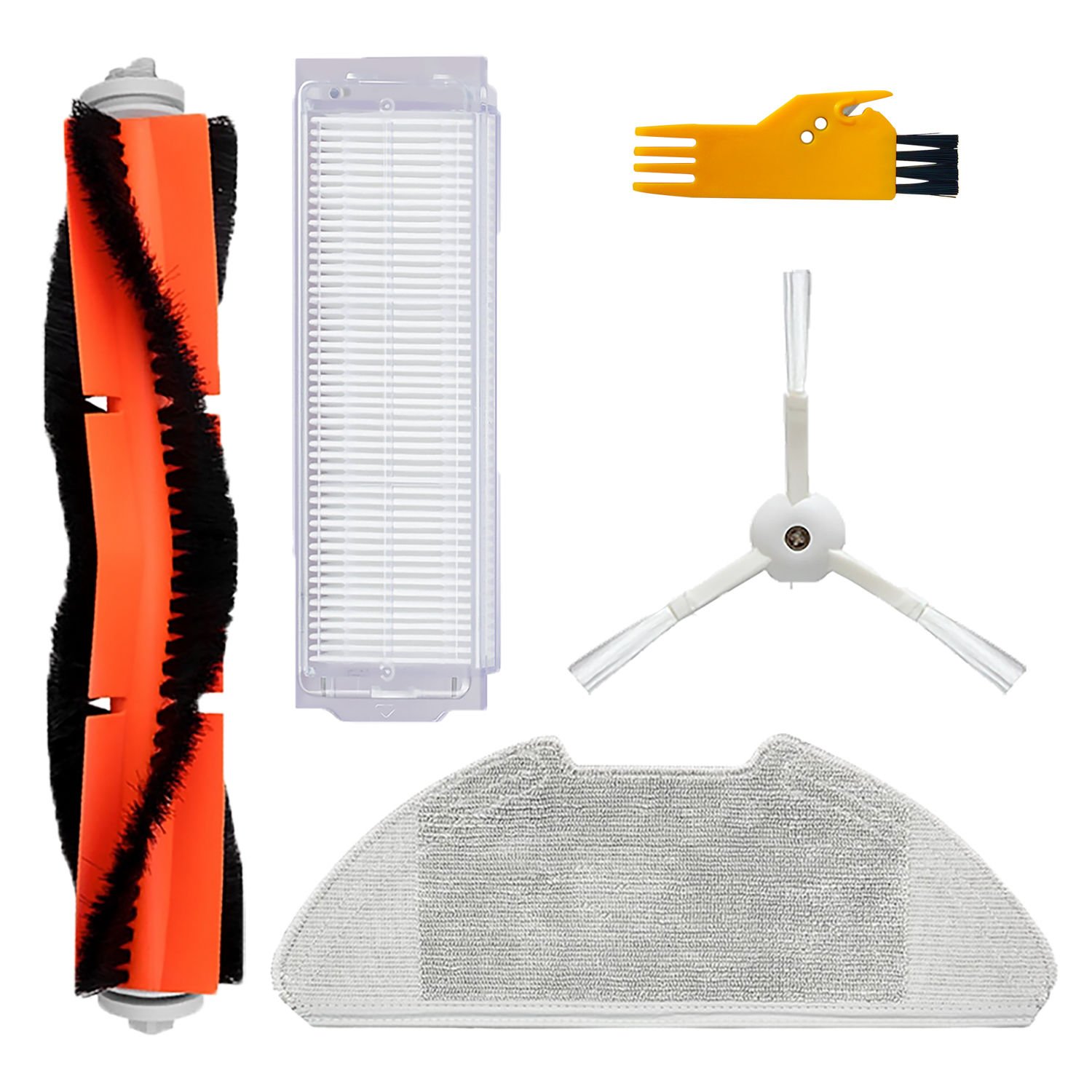 Xiaomi Vacuum Mop 2 Pro (MJST1SHW) Uyumlu 5 Parça Filtre Fırça Seti