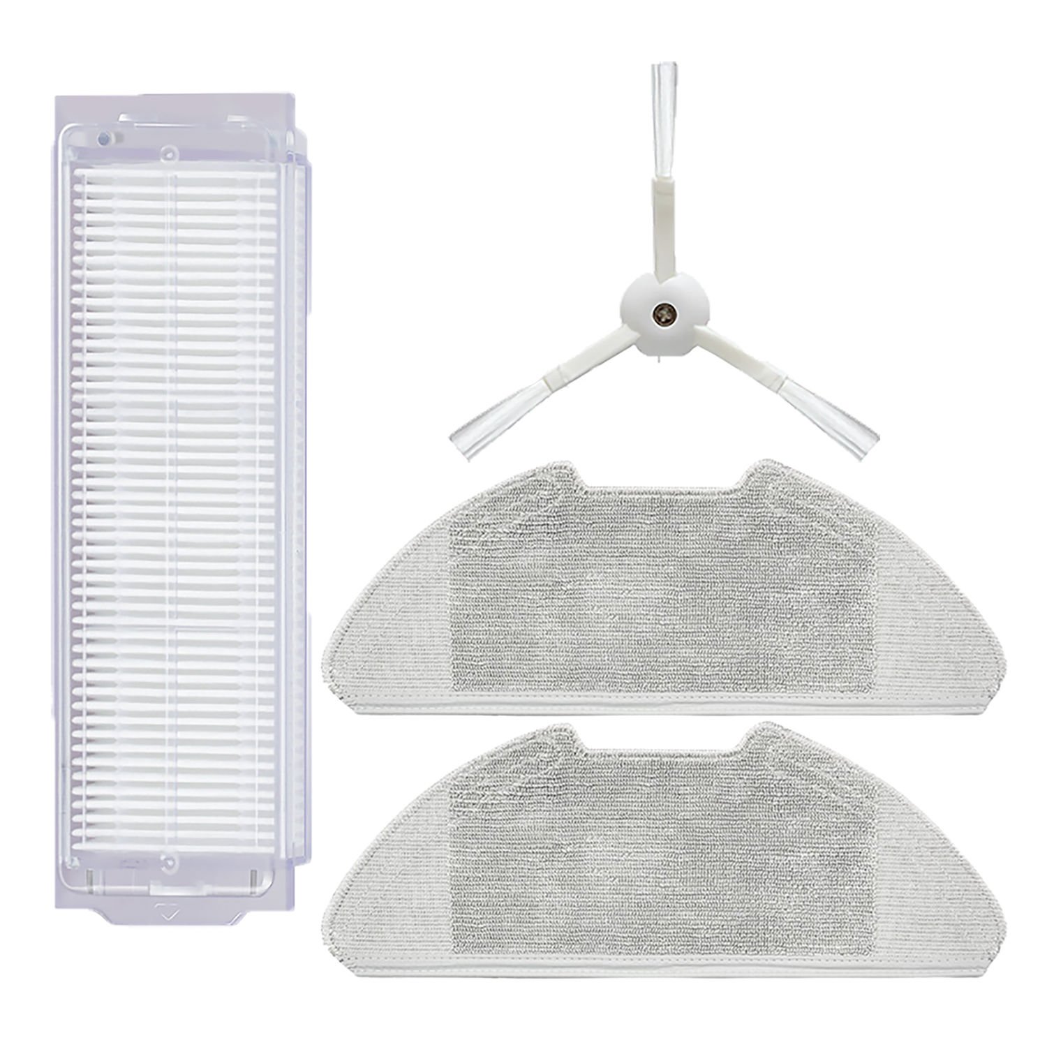 Xiaomi Vacuum Mop 2 Pro (MJST1SHW) Uyumlu 4 Parça Filtre Fırça Seti
