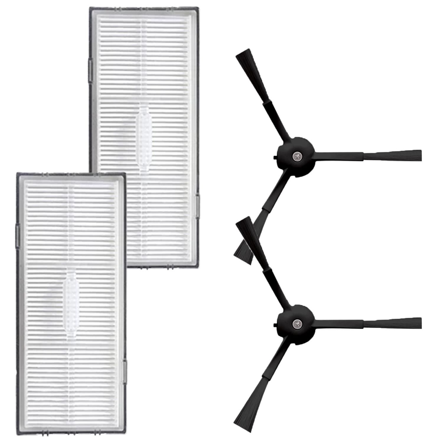 Roborock S8 , S8 Plus , S8 Pro Ultra Uyumlu Siyah Lite Set