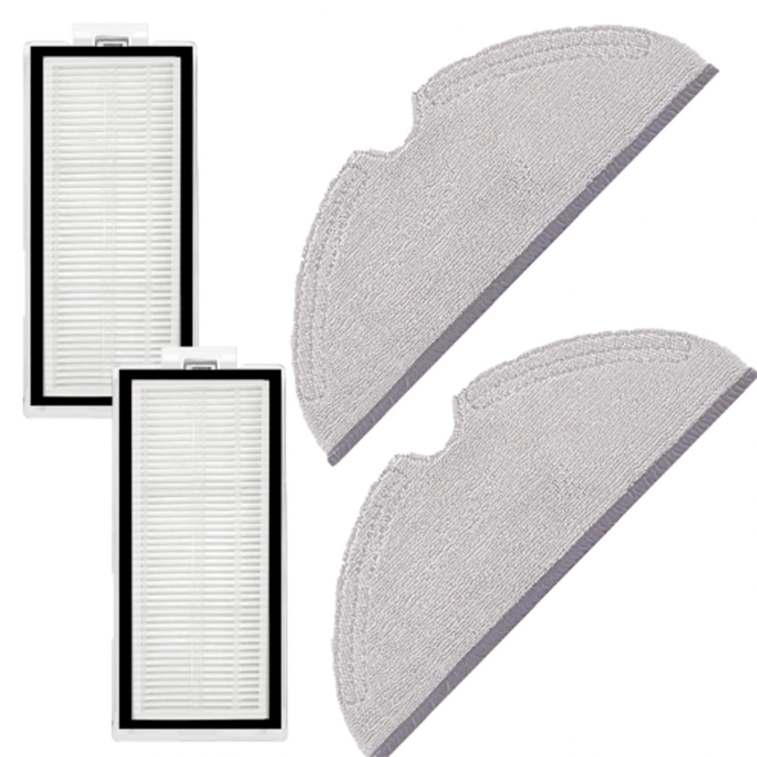 Roborock Q5 Pro , Q5 Pro Plus Uyumlu Filtre Mop Yedek Set