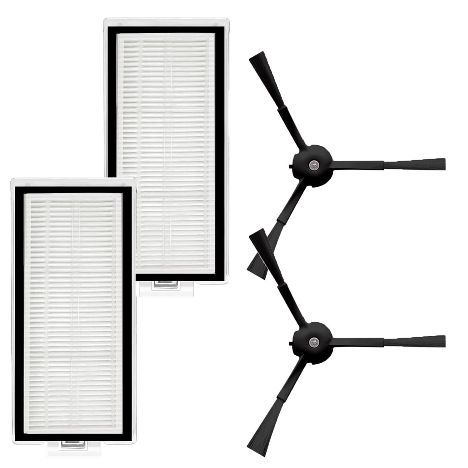 Roborock Q5 Pro , Q5 Pro Plus Uyumlu Siyah Lite Set