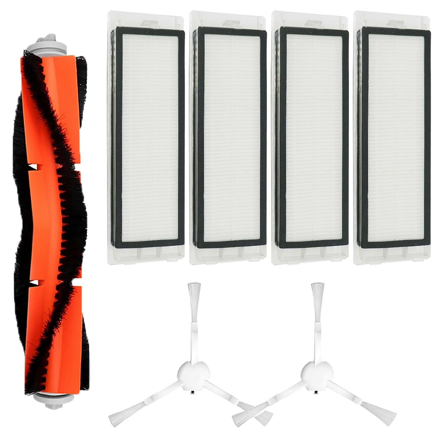 Xiaomi X10 , X10 + Plus Uyumlu Beyaz 7 Parça Yedek Set