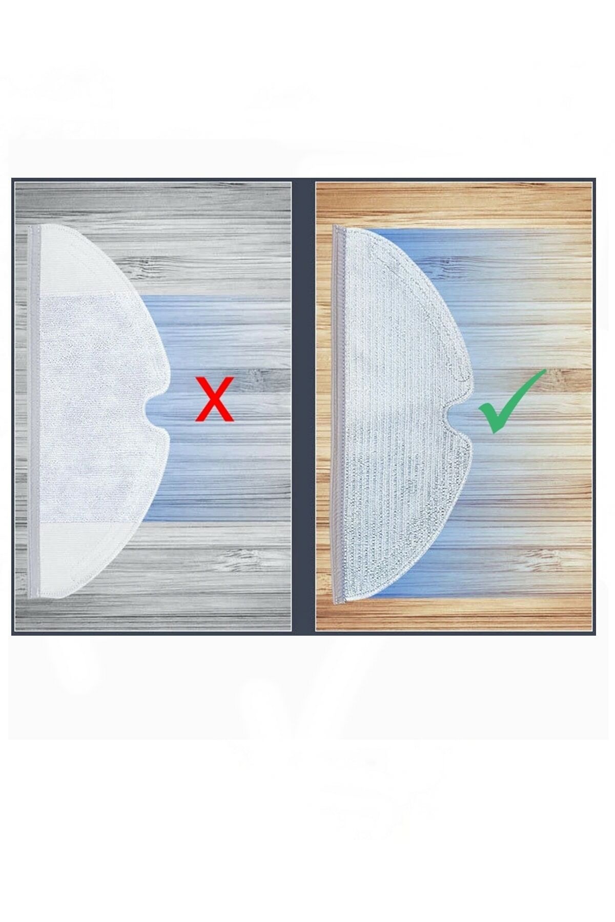 Roborge Mi Mijia 1c Robot Vacuum Mop Yenileme Seti 7 Parça