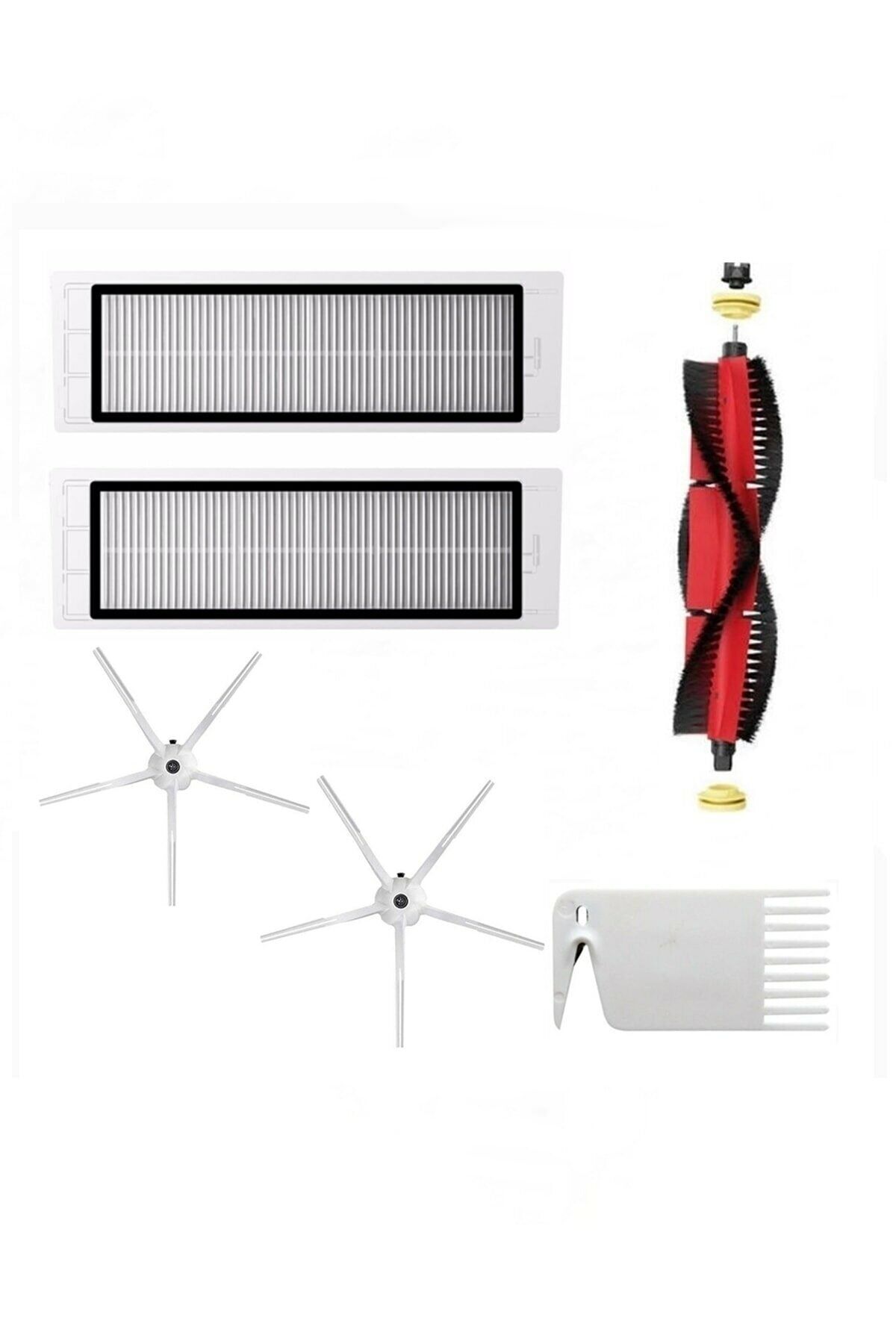 Roborock S5 Max /s6 Maxv/ S6 Pure Uyumlu 6 Parça Set