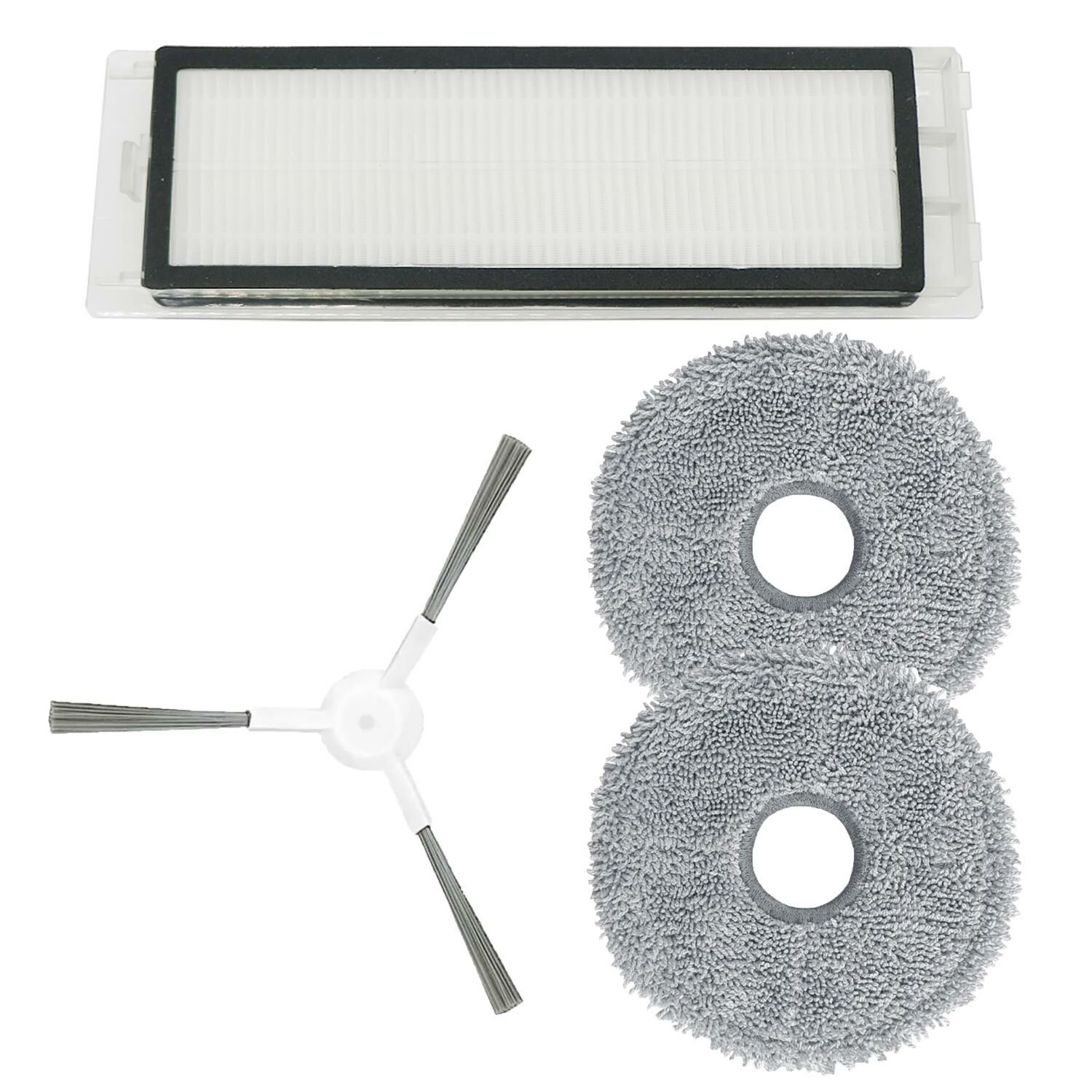 Xiaomi Omni 2 yedek Set Yan Fırça - Filtre - Mop bezi