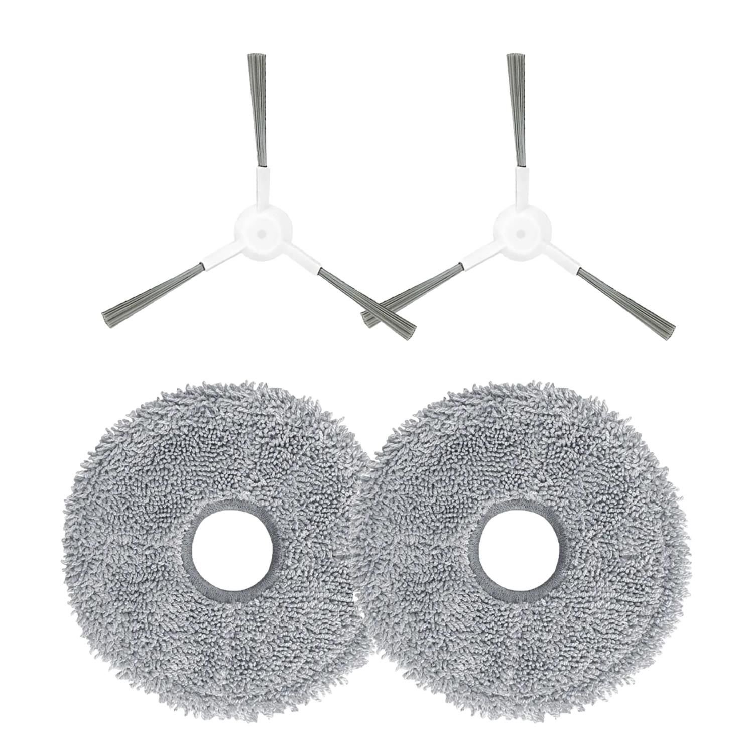 Xiaomi Omni 2 yedek Set 2 Yan Fırça 2 Mop bezi