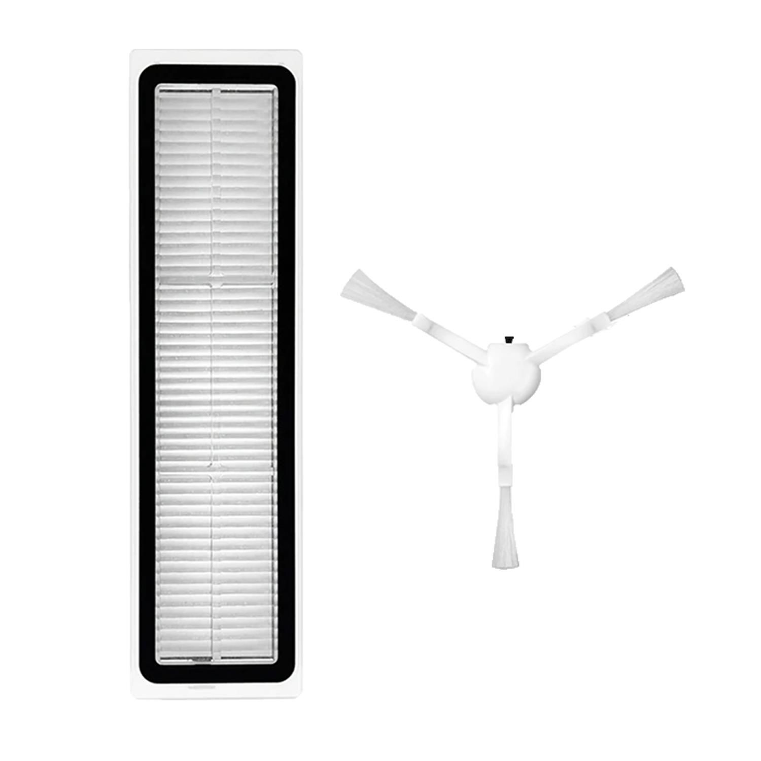Dreame Bot D10S + Pro 1 hepa Filtre 1 Beyaz Yan fırça