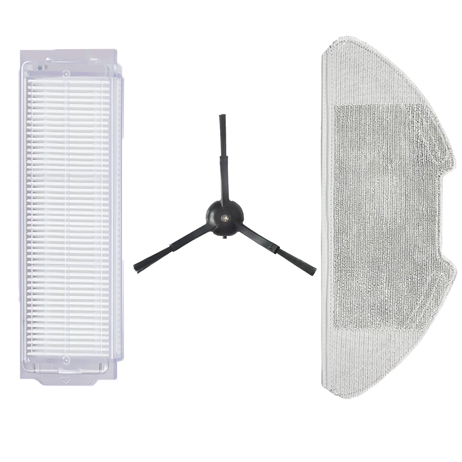 Xiaomi Vacuum Mop 2 Pro (MJST1SHW) Siyah Uyumlu 3 Parça Filtre Fırça Seti