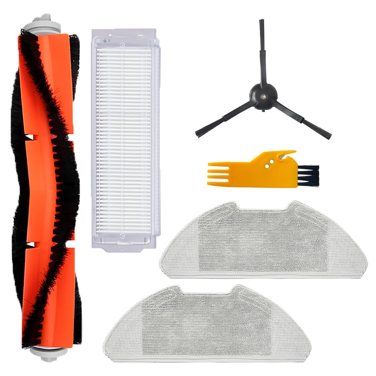 Xiaomi Vacuum Mop 2 Pro (MJST1SHW) Siyah Uyumlu 6 Parça Filtre Fırça Seti