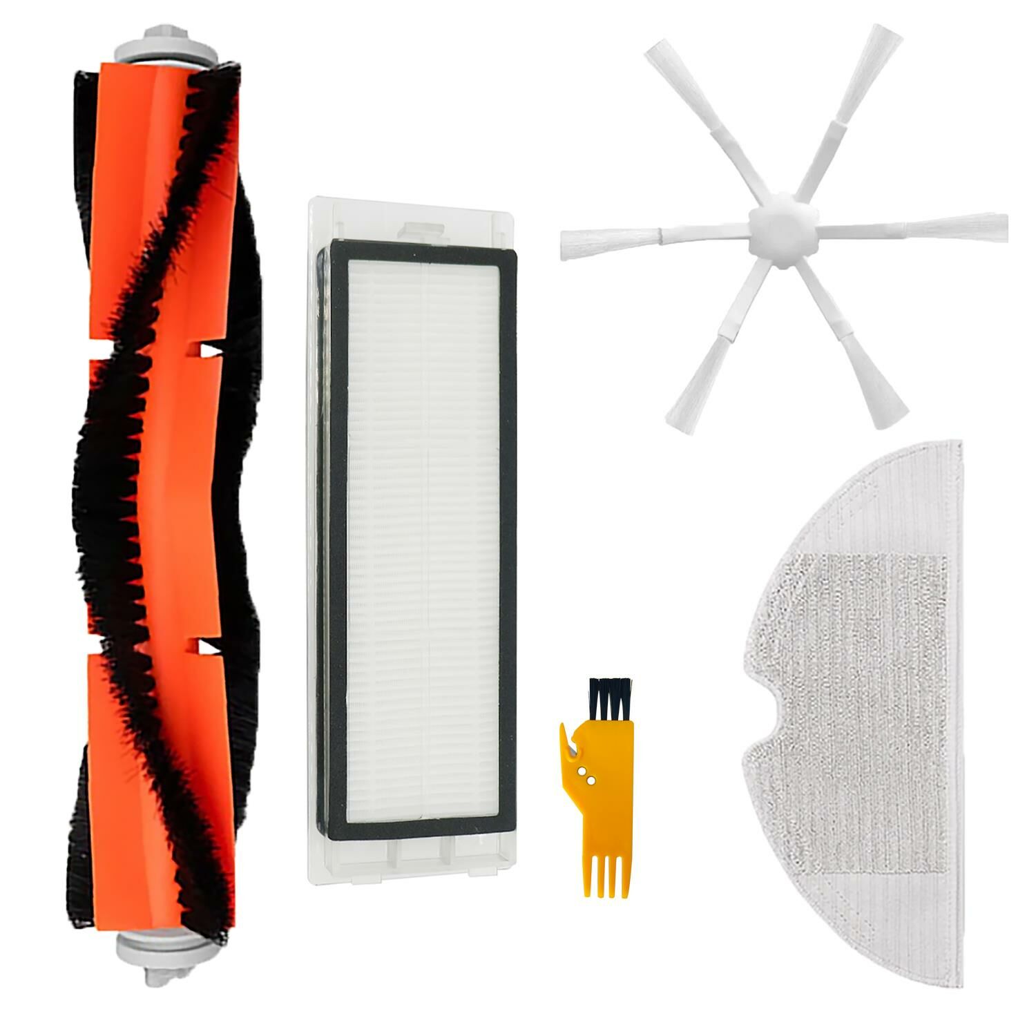 Xiaomi Vacuum Mop 2C (XMSTJQR2C / STYTJ03ZHM) Beyaz Filtre Fırça Mop Yedek Set