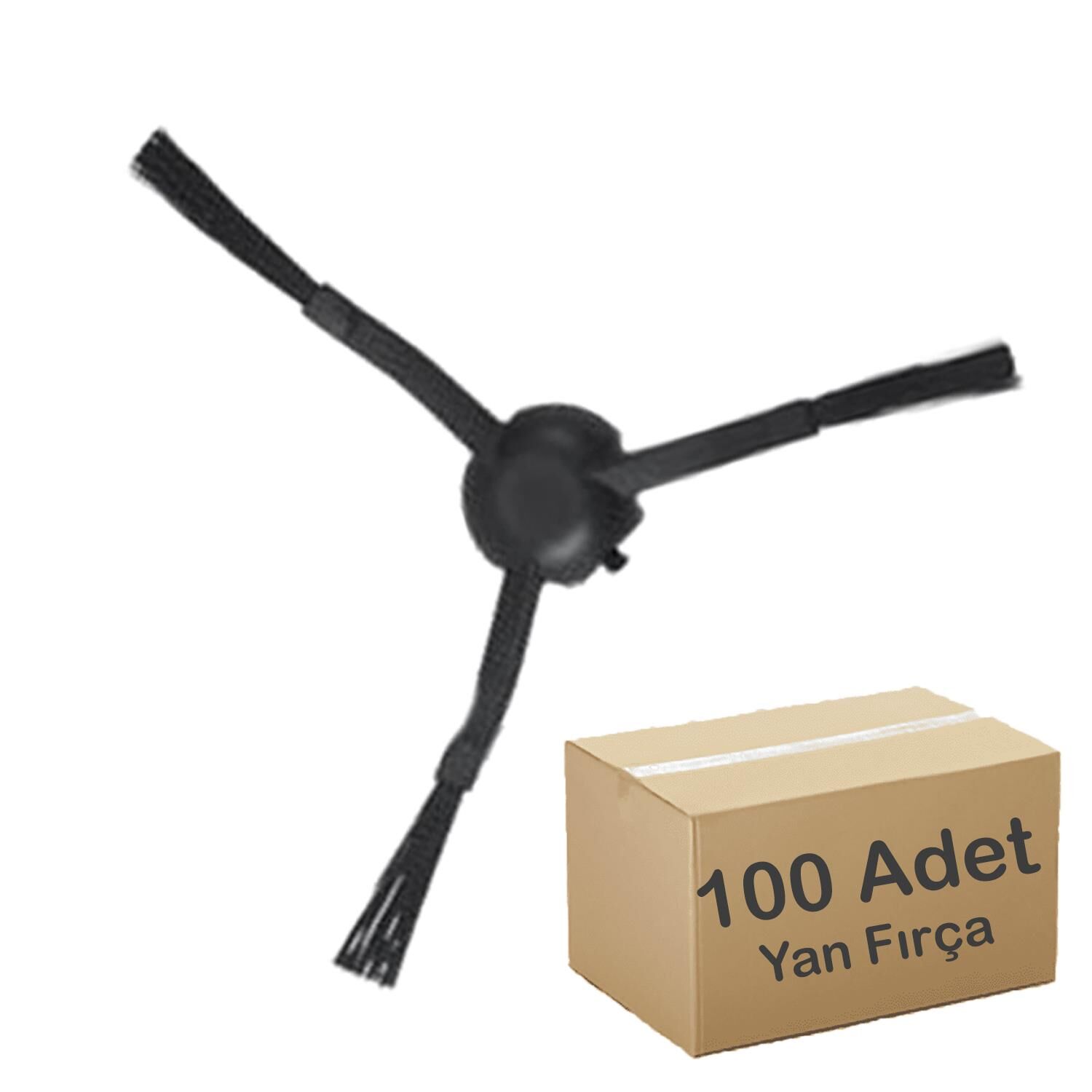 Pro+/L10/D9 Max Uyumlu Siyah Yan Fırça ( 100 Adet - 50x2li paket)