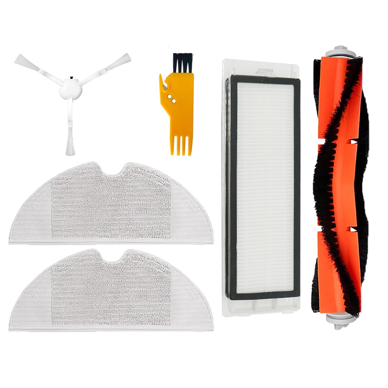 Xiaomi 1C Vacuum Mop (STYTJ01ZHM) Uyumlu 6 Parça Filtre Fırça Seti