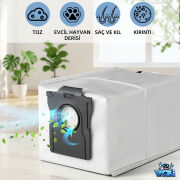 Dreame X40 Pro Ultra RLX82CE Toz Torbası 6 Adet Yedek