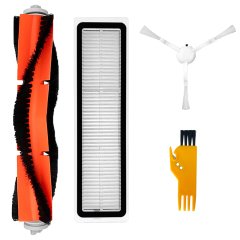 Xiaomi Dreame D9 Uyumlu 4 Parça Yedek Filtre Fırça Seti