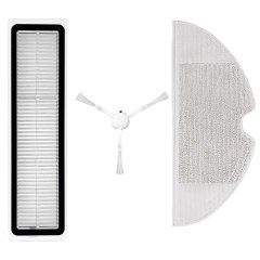 Xiaomi Dreame D9 Uyumlu 3 Parça Yedek Filtre Fırça Seti