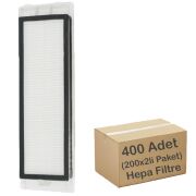 1S/S5/S5/S6/Max/Pure Uyumlu Hepa Filtre ( Koli - 400 Adet - 200x2li Kutu )