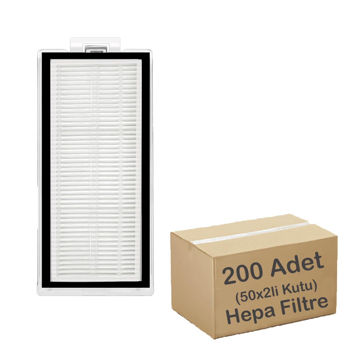 Q7 Uyumlu Hepa Filtre ( 100 Adet - 50x2li Kutu )