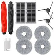 Dreame X40 Pro Ultra RLX82CE (X40 Ultra Değil) Mop Bezli Fırça hepa filtre seti 10 Parça