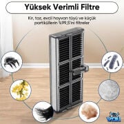 Dreame X40 Pro Ultra RLX82CE (X40 Ultra Değil) Mop Bezli Fırça hepa filtre seti 10 Parça