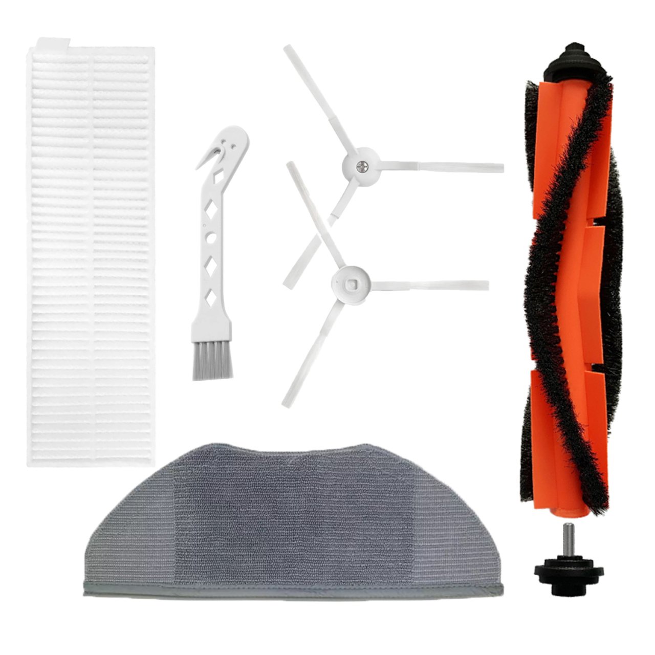 Xiaomi G1 2in1 Essential (MJSTG1) Uyumlu 4 Parça Yedek Filtre Fırça Seti