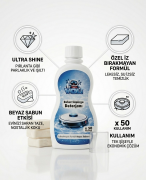 Kraliyet Bahçesi Çiçek ve Üstün Beyaz Sabun Kokulu 2'li Avantaj Paket Robot Süpürge Deterjanı 2X500 ml