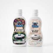 Sihirli Pudra Kokusu ve Kraliyet Bahçesi Çiçek Kokulu 2'li Avantaj Paket Robot Süpürge Deterjanı 2X500 ml