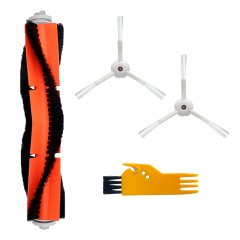 Xiaomi Mi Robot 1S (SDJQR02RR) Uyumlu 4 Parça Yedek Filtre Fırça Seti