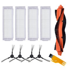 Xiaomi Mop Pro (STYTJ02YM) Uyumlu 10 Parça Yedek Filtre Fırça Seti