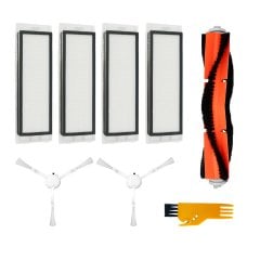 Xiaomi Dreame F9 (STYTJ01ZHM) Uyumlu 8 Parça Yedek Filtre Fırça Seti
