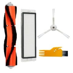 Roborock S5 Uyumlu 4 Parça Yedek Filtre Fırça Seti