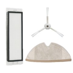 Roborock S5 Uyumlu 3 Parça Yedek Filtre Fırça Seti