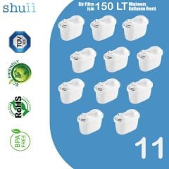Jugg I Su Arıtma Sürahisi + 11 adet Filtre I Pure+ ve Maxtra+ Filtreleri ile Uyumlu