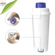 Pure Kafe DS012 - Delonghi DLSC002 için 6 Adet Kahve Makinesi Su Filtresi