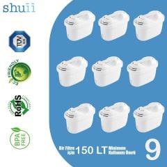 Jugg I Su Arıtma Sürahisi + 9 adet Filtre I Pure+ ve Maxtra+ Filtreleri ile Uyumlu