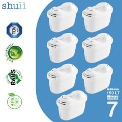 Jugg I Su Arıtma Sürahisi + 7 adet Filtre I Pure+ ve Maxtra+ Filtreleri ile Uyumlu