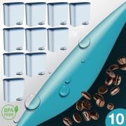 Pure Kafe PH012 - Philips Saeco Aquaclean için Kahve Makinesi Su Filtresi 10 ADET