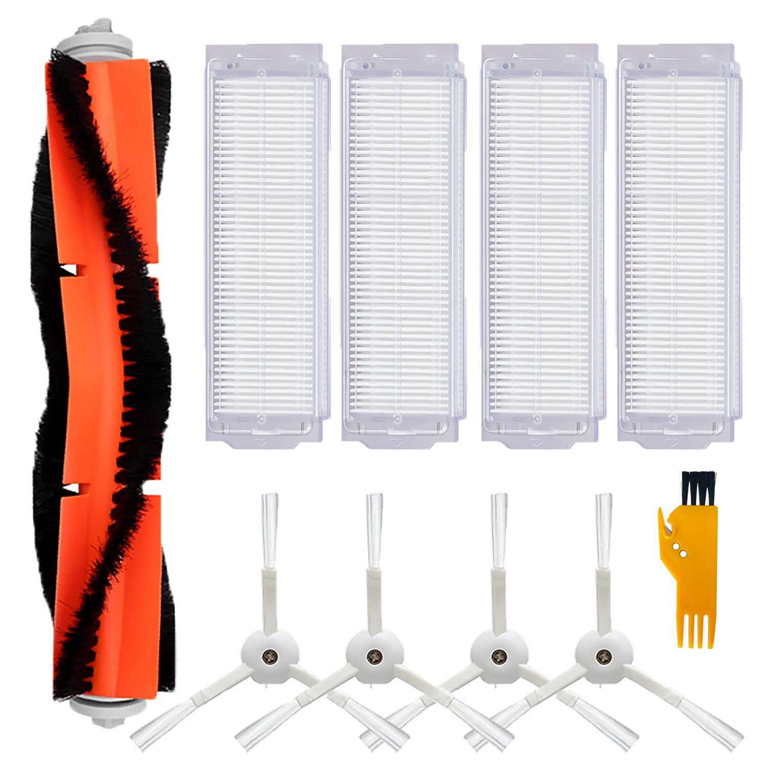 Xiaomi Vacuum Mop 2 Lite (MJSTL) Uyumlu 10 Parça Filtre Fırça Seti