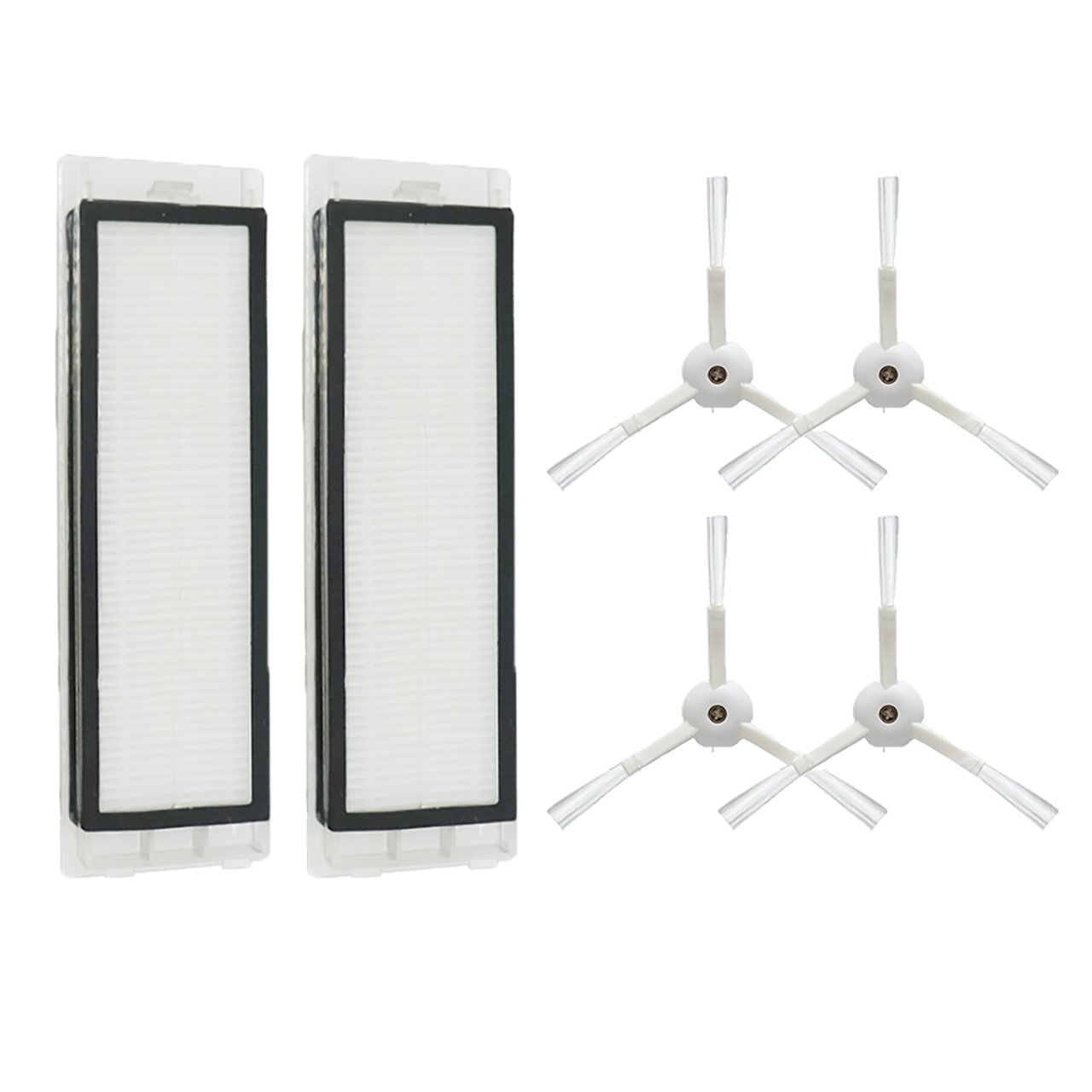 Roborock S50 Uyumlu 6 Parça Yedek Filtre Fırça Seti