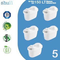 Jugg I Su Arıtma Sürahisi + 5 adet Filtre I Pure+ ve Maxtra+ Filtreleri ile Uyumlu