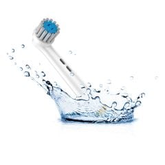 Sensetive - Ekstra Yumuşak Oral-B Uyumlu Diş Fırçası Başlığı - 4 Adet Yedek Başlık