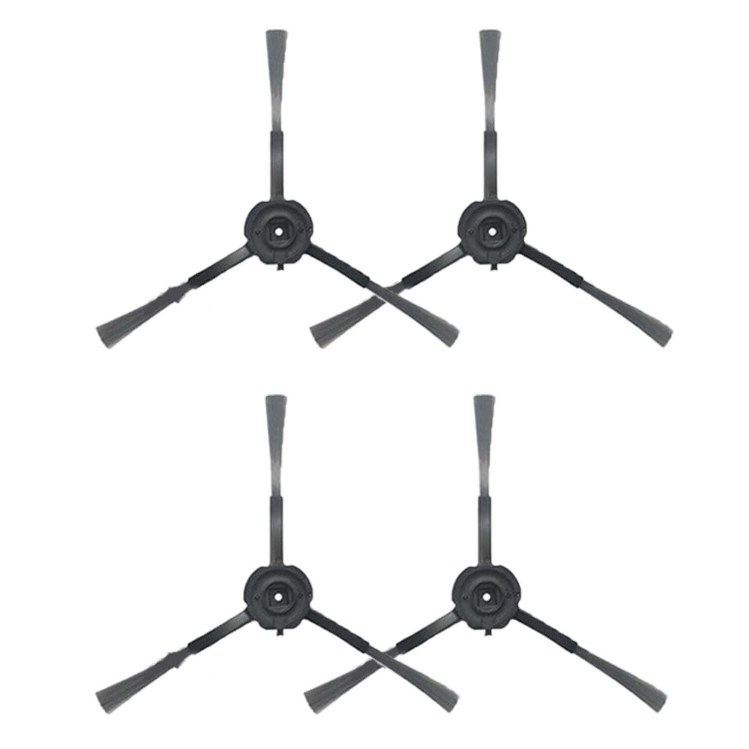 Lydsto R1 Pro HD-STYTJ-W03 için 4 Adet Siyah Yan Fırça