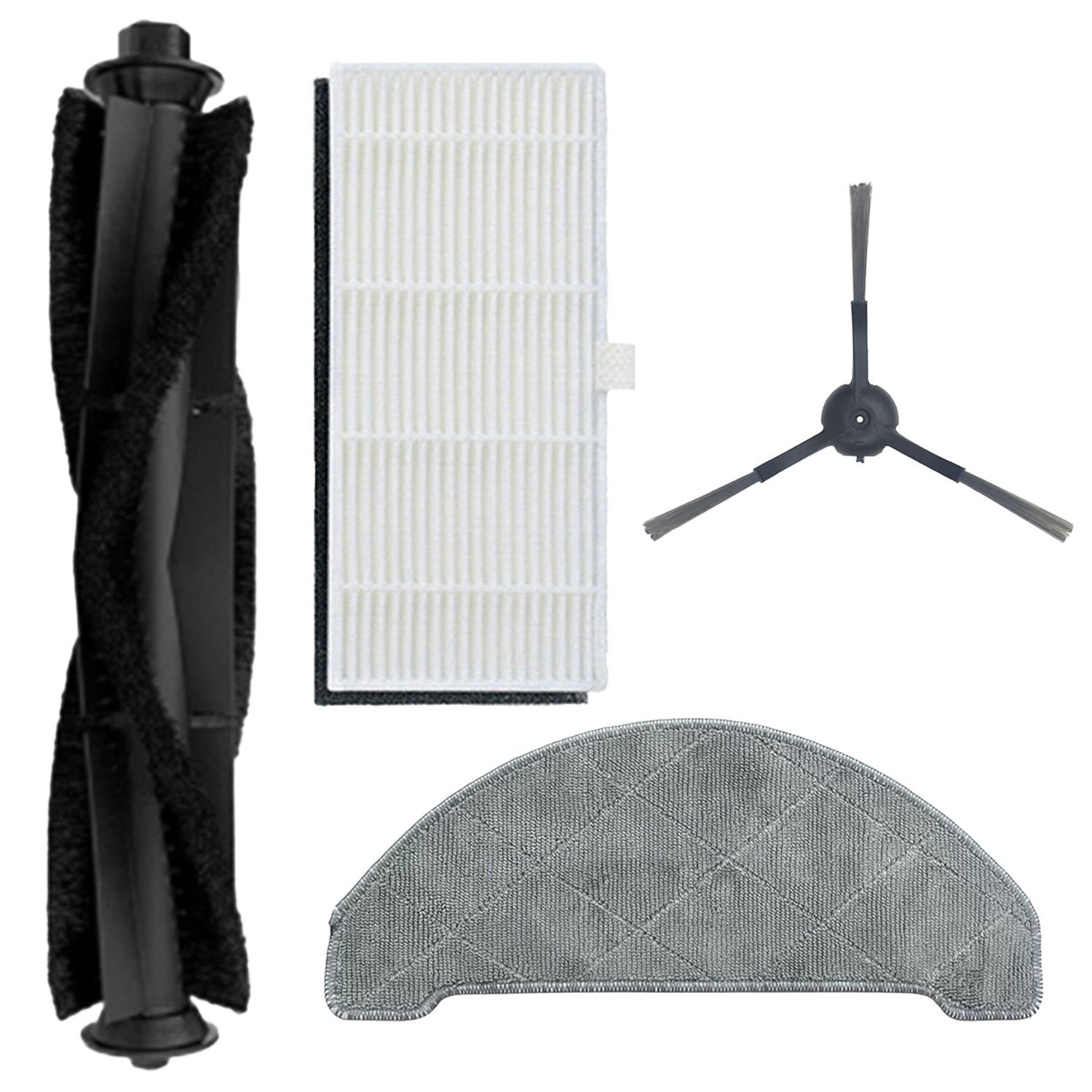 Viomi S9 Vacuum Cleaner Uyumlu 4 Parça Yedek Filtre Fırça Seti